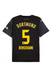 Fotbalové Dres Borussia Dortmund Ramy Bensebaini #5 Venkovní Oblečení 2024-25 Krátký Rukáv